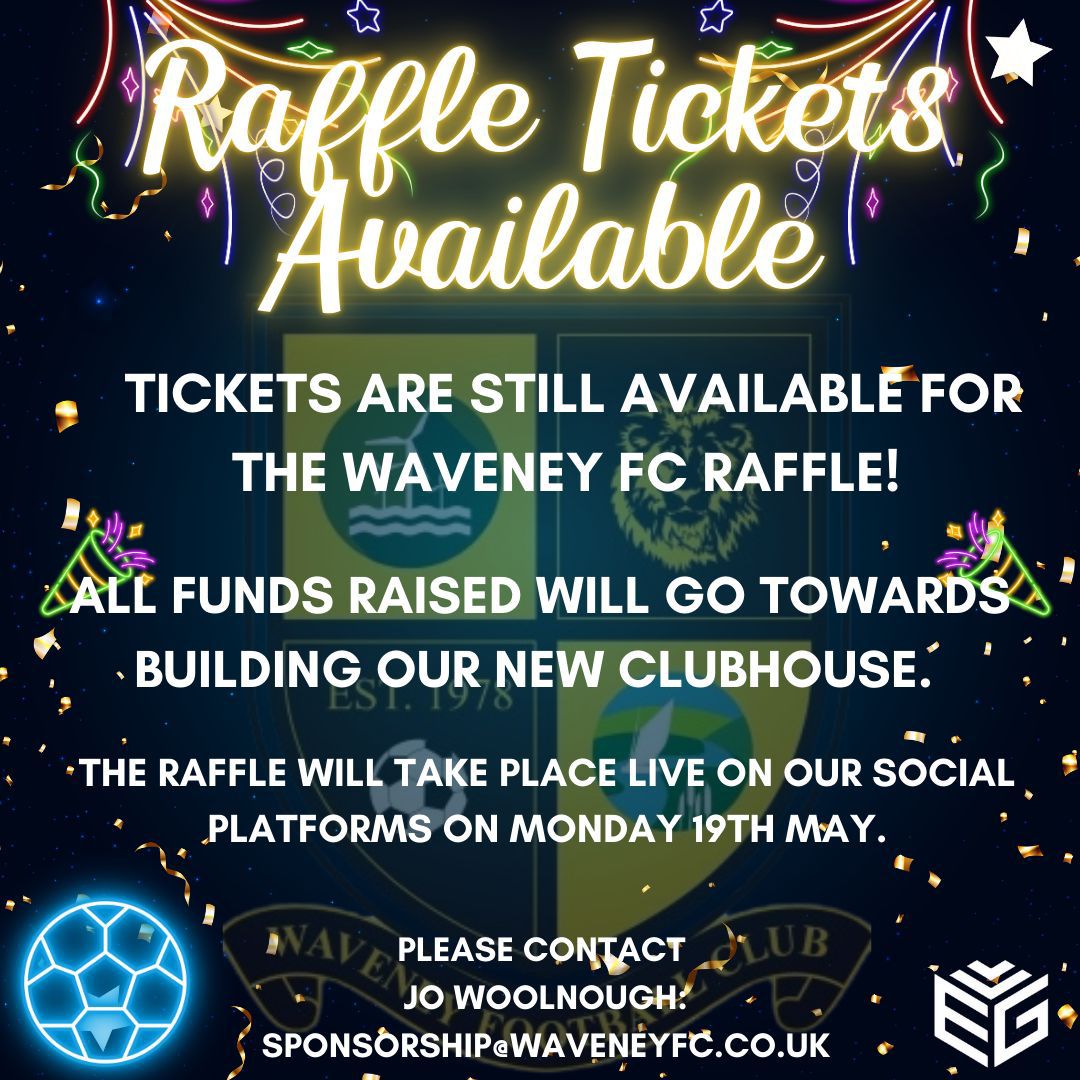 Raffle promotion graphic